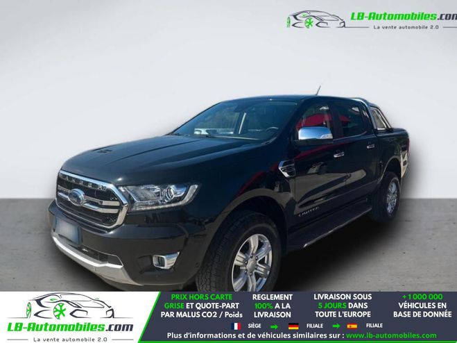 Ford Ranger DOUBLE CABINE 2.0 170 BVA Noir de 2020