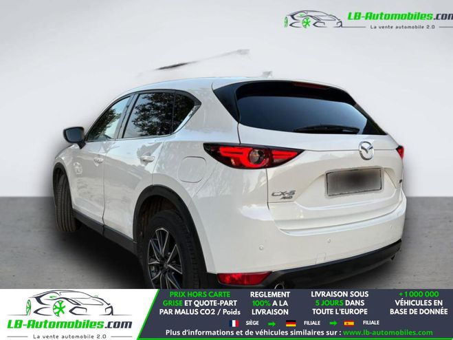 Mazda Cx 5 2.2L Skyactiv-D 175 ch 4x4 BVA Blanc M�tallique de 2017