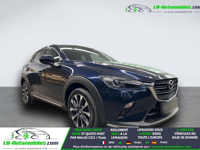 Mazda Cx 3 2.0L Skyactiv-G 121 4x2 BVA Bleu M�tallique de 2019
