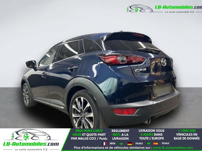 Mazda Cx 3 2.0L Skyactiv-G 121 4x2 BVA Bleu M�tallique de 2019