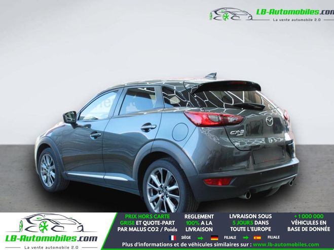 Mazda Cx 3 2.0L Skyactiv-G 150 4x4 BVA Gris M�tallique de 2018