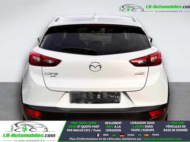 Mazda Cx 3 2.0L Skyactiv-G 150 4x4 BVA Blanc M�tallique de 2015