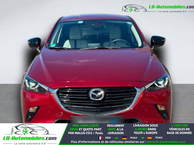 Mazda Cx 3 2.0L Skyactiv-G 121 BVA Rouge M�tallique de 2021