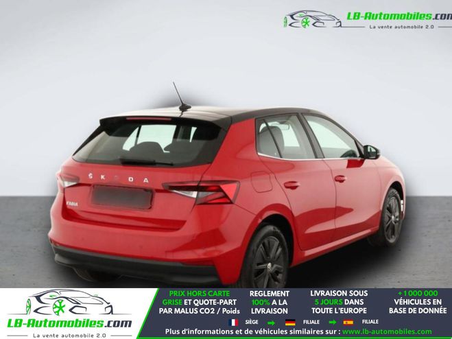 Skoda Fabia 1.0 TSI 110 ch BVM Rouge M�tallique de 2021