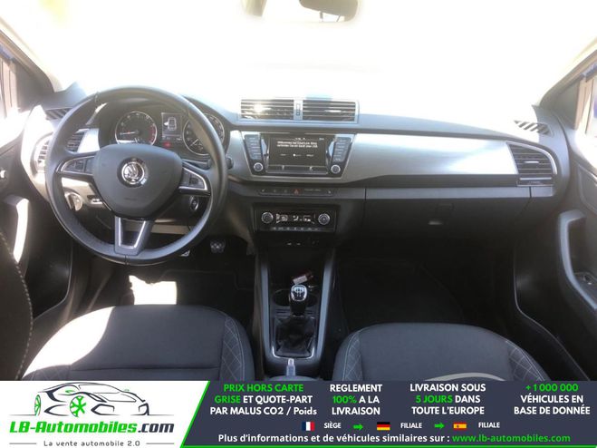 Skoda Fabia 1.0 TSI 95 ch BVM Bleu M�tallique de 2018