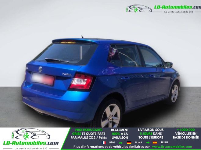 Skoda Fabia 1.0 TSI 95 ch BVM Bleu M�tallique de 2018