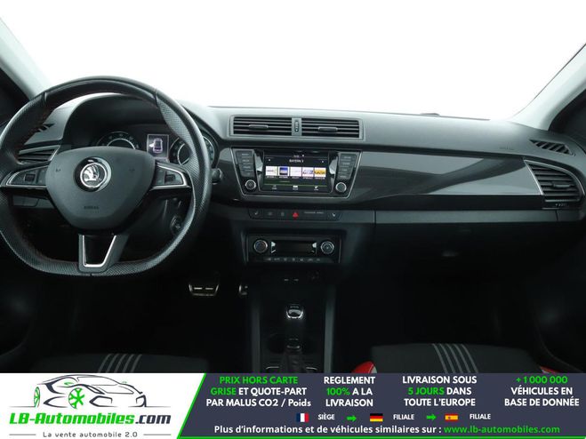Skoda Fabia 1.2 TSI 110 ch BVA Rouge M�tallique de 2017