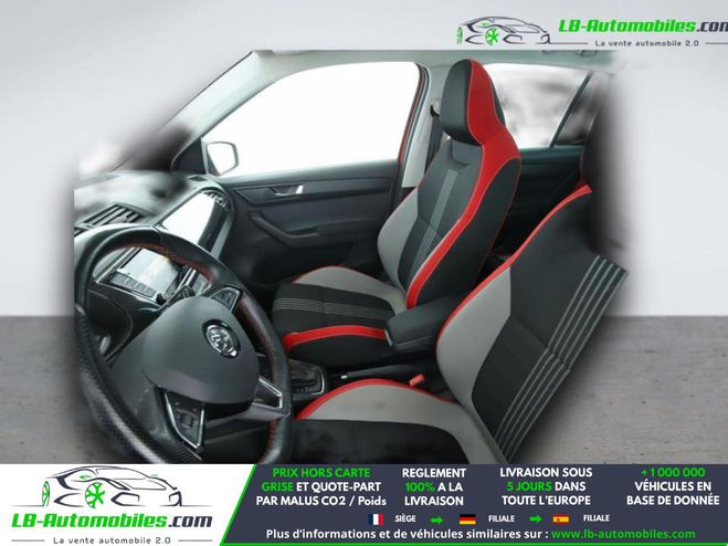 Skoda Fabia 1.2 TSI 110 ch BVA Rouge M�tallique de 2017