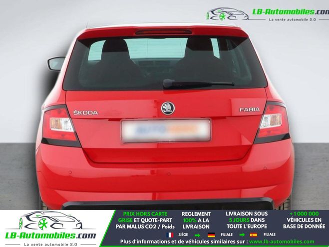 Skoda Fabia 1.2 TSI 110 ch BVA Rouge M�tallique de 2017
