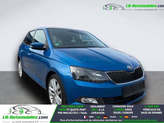 Skoda Fabia 1.2 TSI 110 ch BVA Bleu M�tallique de 2015