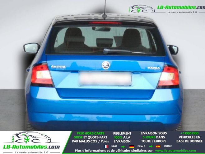 Skoda Fabia 1.2 TSI 110 ch BVA Bleu M�tallique de 2014