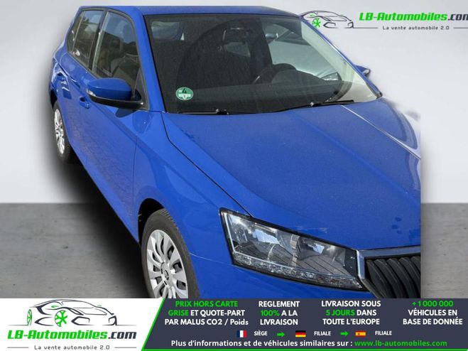 Skoda Fabia 1.0 MPI 60 ch BVM Bleu de 2020