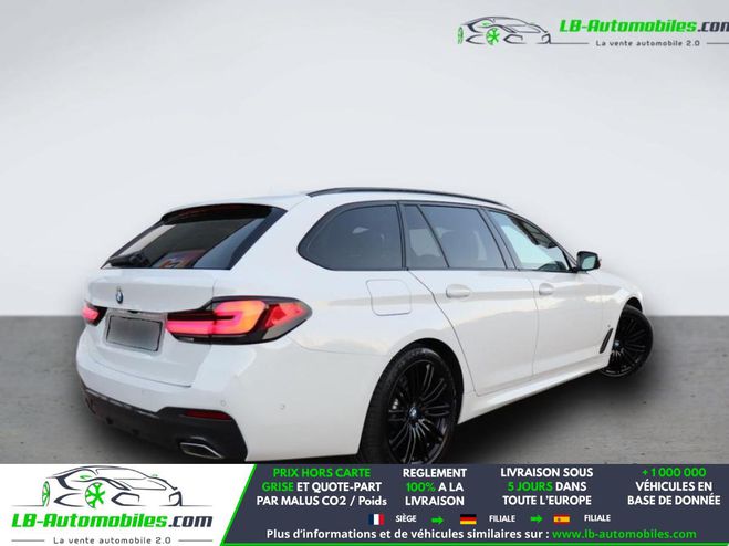 BMW Serie 5 520i 184 ch BVA Blanc de 2021