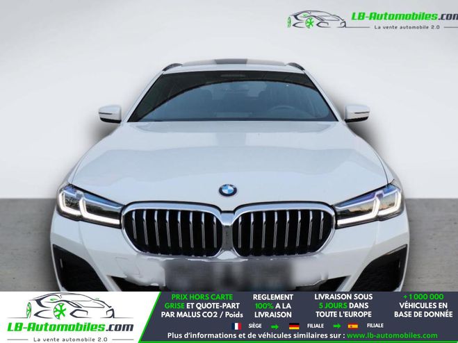 BMW Serie 5 520i 184 ch BVA Blanc de 2021