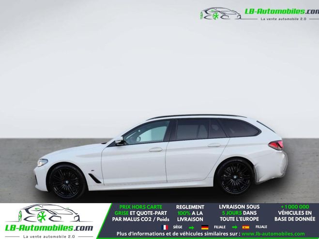BMW Serie 5 520i 184 ch BVA Blanc de 2021