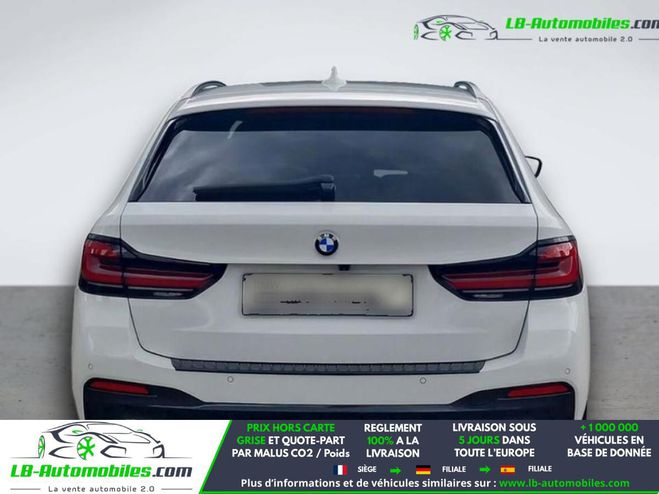 BMW Serie 5 530i 252 ch BVA Blanc de 2021