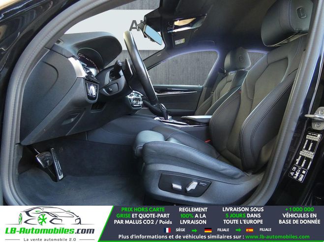 BMW Serie 5 M550i xDrive 530 ch BVA Noir M�tallique de 2021