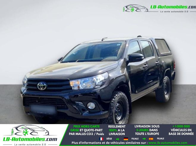 Toyota Hilux 4WD 2.4L 150 D-4D Noir M�tallique de 2020
