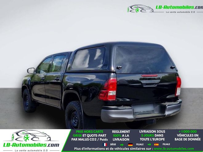 Toyota Hilux 4WD 2.4L 150 D-4D Noir M�tallique de 2020