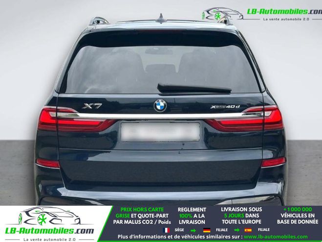 BMW X7 xDrive40d 340 ch BVA Noir M�tallique de 2020