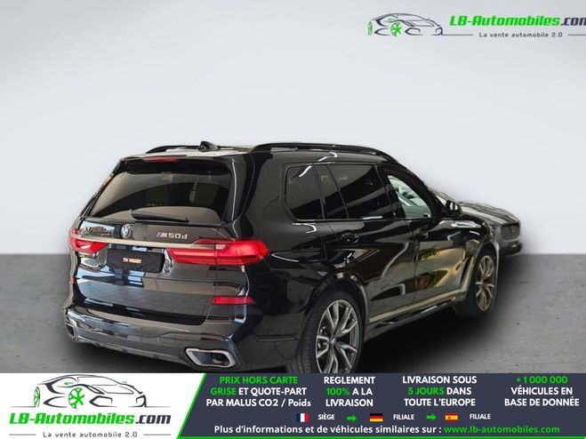BMW X7 M50d 400 ch BVA Noir de 2020