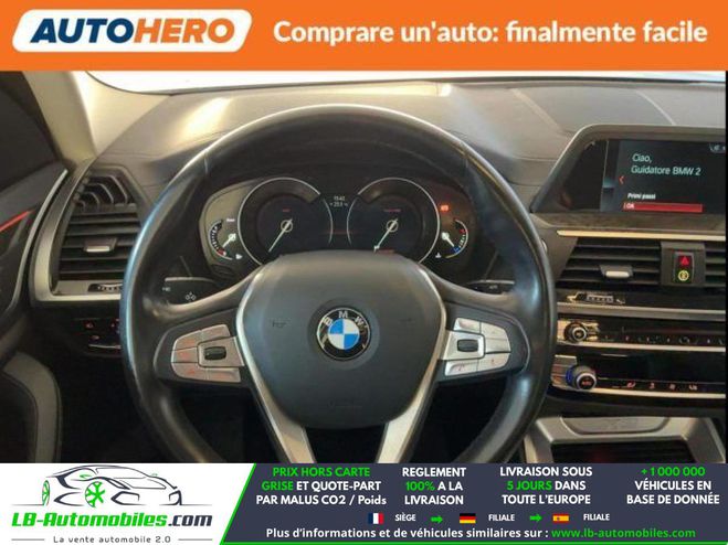 BMW X3 xDrive20d 190ch BVA Noir M�tallique de 2018