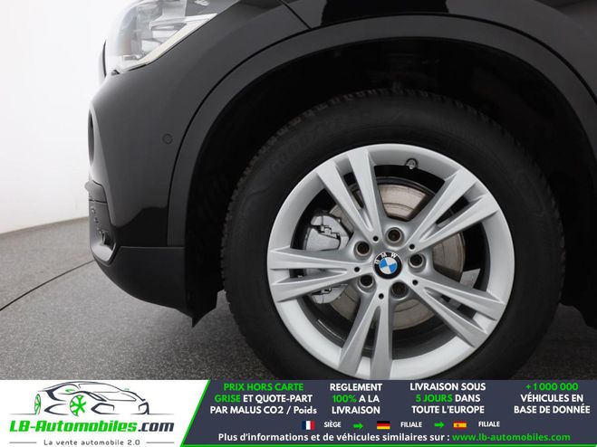 BMW X1 sDrive 18i 140 ch BVA Noir M�tallique de 2018