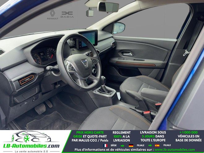 Dacia Sandero TCe 90 BVA Bleu M�tallique de 2021
