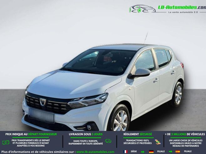 Dacia Sandero SCe 65 Blanc de 2021