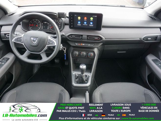 Dacia Sandero SCe 65 Blanc de 2021