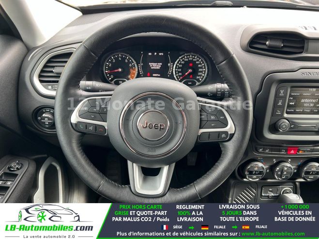 Jeep Renegade 1.4  MultiAir 140 ch BVA Noir M�tallique de 2016
