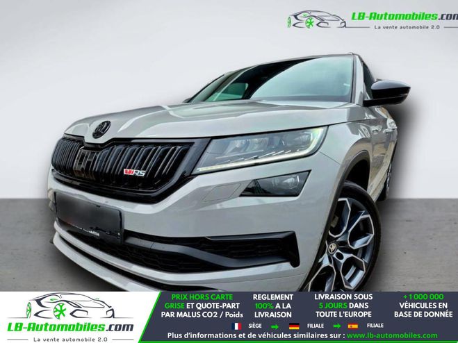 Skoda Kodiaq 2.0 Bi-TDI 240 BVA 4x4 5pl Gris de 2020