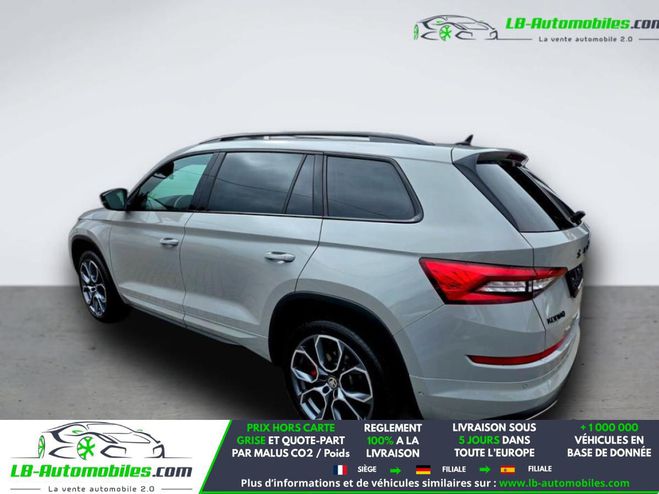 Skoda Kodiaq 2.0 Bi-TDI 240 BVA 4x4 5pl Gris de 2020