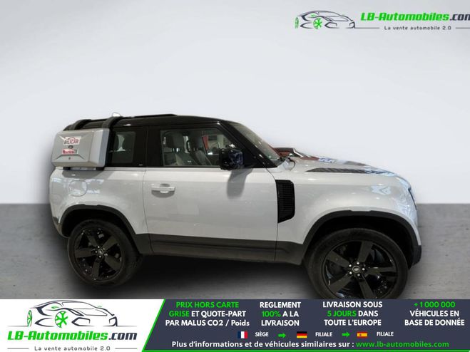 Land rover Defender 90 P400 MHEV BVA Blanc M�tallique de 2021