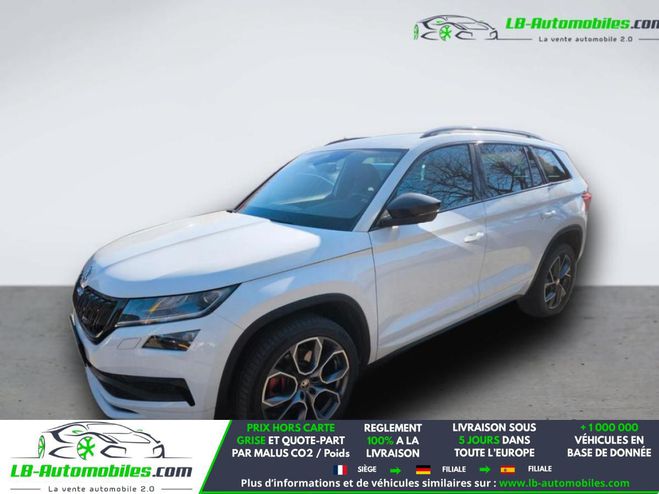 Skoda Kodiaq 2.0 Bi-TDI 240 BVA 4x4 5pl Blanc M�tallique de 2020