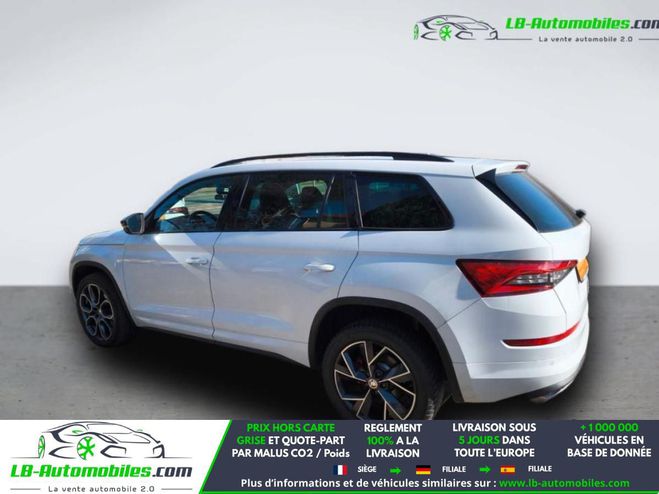 Skoda Kodiaq 2.0 Bi-TDI 240 BVA 4x4 5pl Blanc M�tallique de 2020
