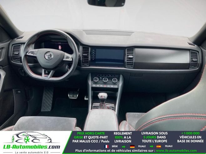 Skoda Kodiaq 2.0 Bi-TDI 240 BVA 4x4 5pl Noir M�tallique de 2019