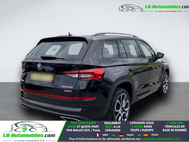 Skoda Kodiaq 2.0 Bi-TDI 240 BVA 4x4 5pl Noir M�tallique de 2019
