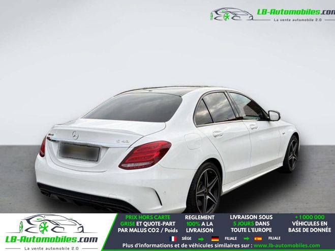 Mercedes Classe C 43 Mercedes-AMG BVA 4Matic Blanc de 2017