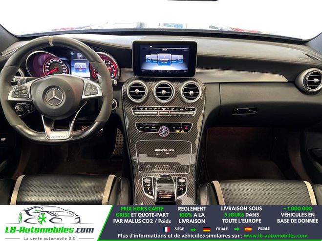 Mercedes Classe C 63 S AMG Bleu M�tallique de 2014