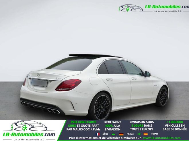 Mercedes Classe C 63 AMG Blanc M�tallique de 2017