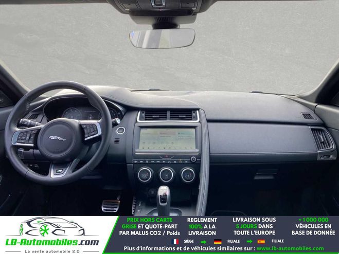 Jaguar E-Pace 2.0 - 250 ch AWD BVA Noir M�tallique de 2019