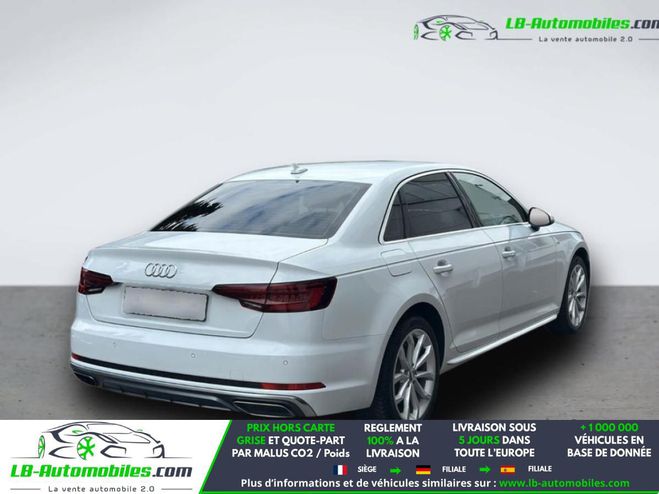 Audi A4 TDI 190 BVA Blanc M�tallique de 2019