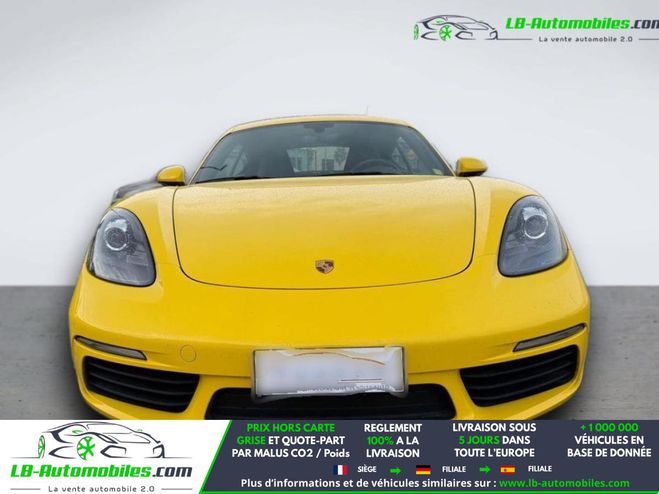 Porsche Cayman T 2.0i 300 ch Jaune M�tallique de 2018