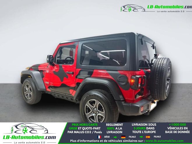 Jeep Wrangler 2.8 CRD 200 - BVA 3 Portes Rouge de 2018