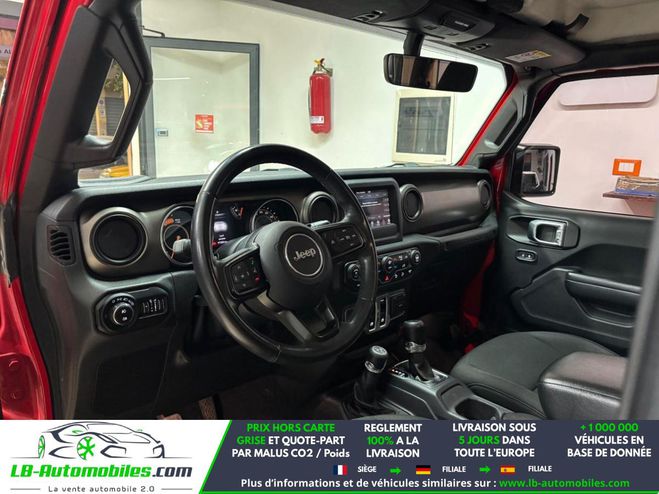 Jeep Wrangler 2.8 CRD 200 - BVA 3 Portes Rouge de 2018