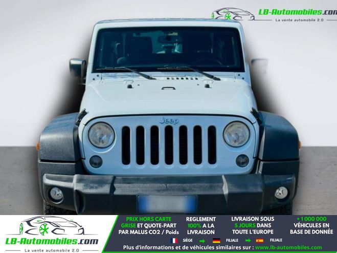 Jeep Wrangler 2.8 CRD 200 - BVA 3 Portes Blanc de 2018