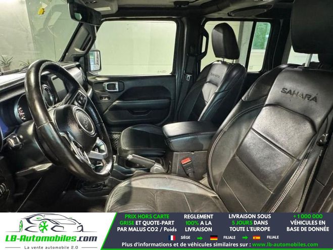 Jeep Wrangler 2.8 CRD 200 - BVA 5 Portes Gris de 2018