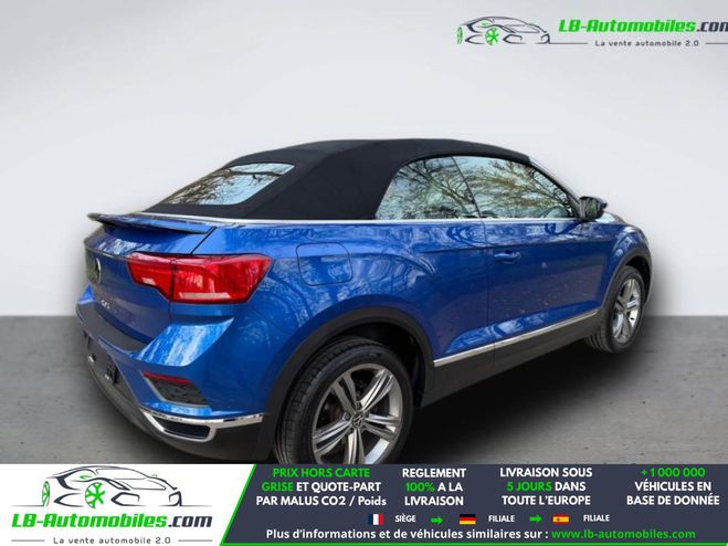 Volkswagen T-Roc Cabriolet 1.5 TSI EVO 150 Start/Stop BVA Bleu M�tallique de 2021