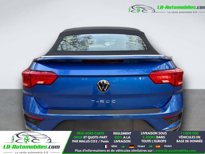 Volkswagen T-Roc Cabriolet 1.5 TSI EVO 150 Start/Stop BVA Bleu M�tallique de 2021